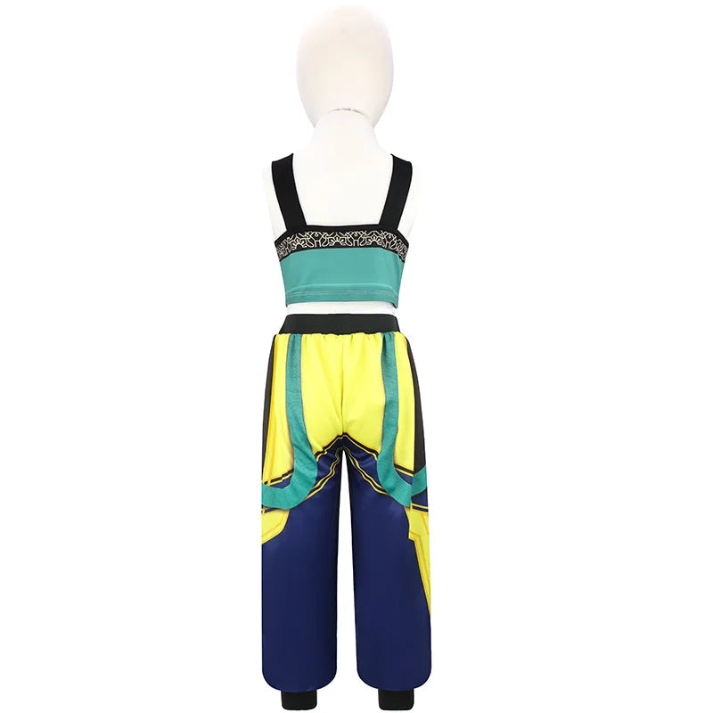 Kpop Girls Stage performance cos Halloween Carnival  theme party performance Idol Roleplay Fashion girls suits
