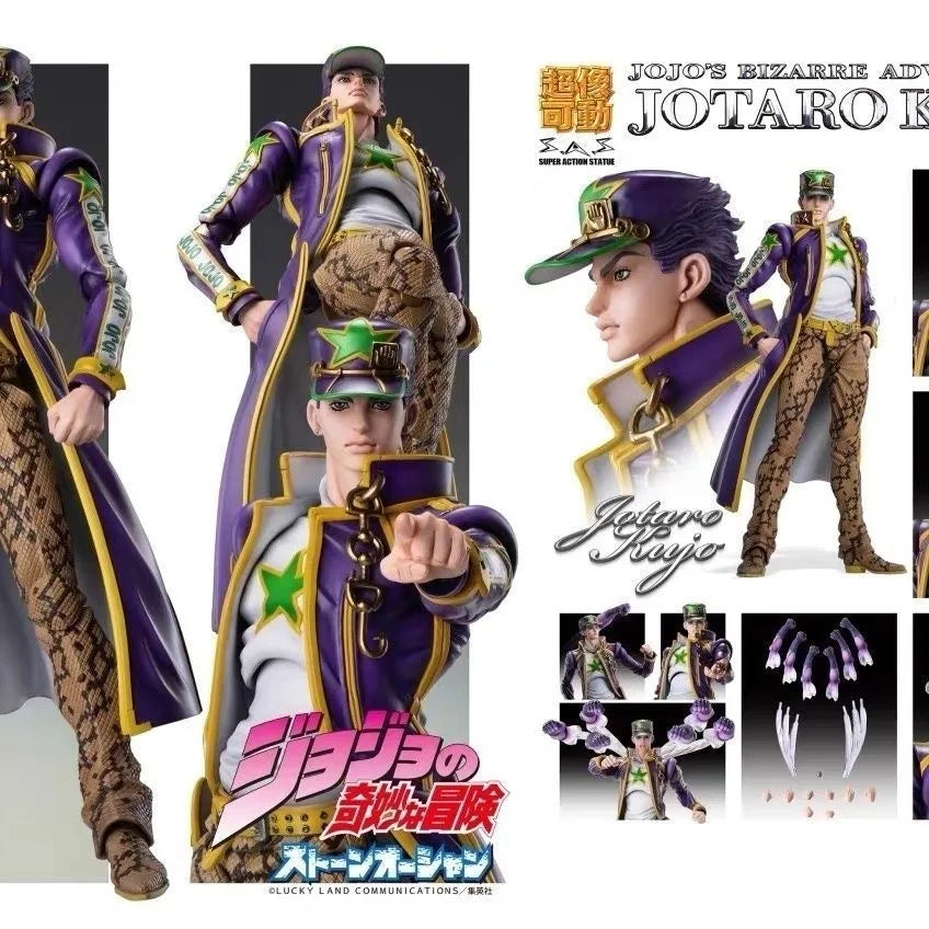 15cm Anime Jojo Bizarre Adventure Kujo Jotaro Dio Brando Diavolo Bruno Bucciarati Abbacchio Jolyne Cujoh Valentine Action Figure