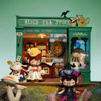 Robotime Rolife DIY Mystery Archives Bureau Decorative Ornament Kids Adult Miniature Fantasy Magic Doll House Wooden Kit Toy