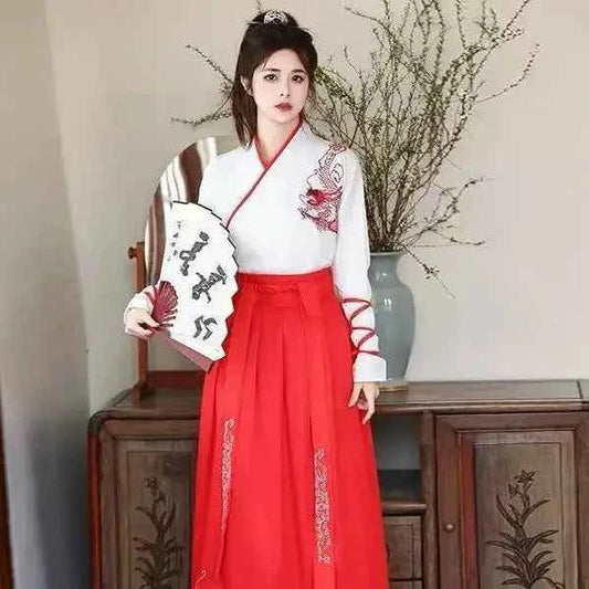 Japanese Vintage Kimono Samurai Cosplay Clothing Woman Man Chiinese Hanfu Crane Embroidery Cardigan Yukata Full Sleeve Retro