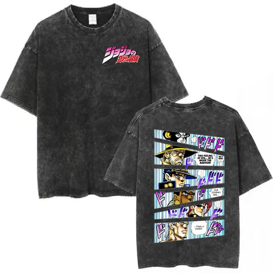 SS69 Men's Jojo Bizarre Adventure Killer Queen Graphic T-Shirt Cotton Tee