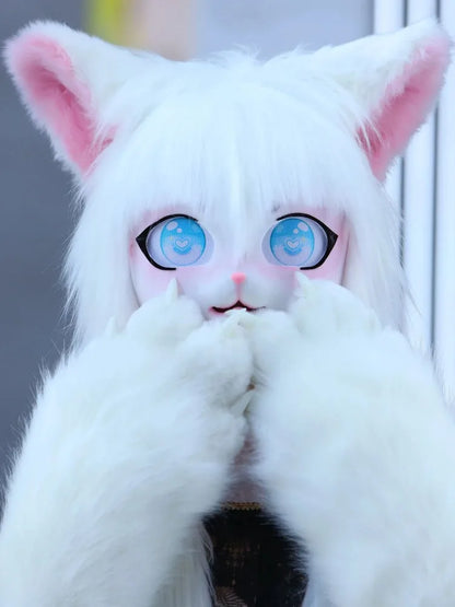 SS69 Animal Cosplay Headgear Unisex Polyester Furry Costume Accessory