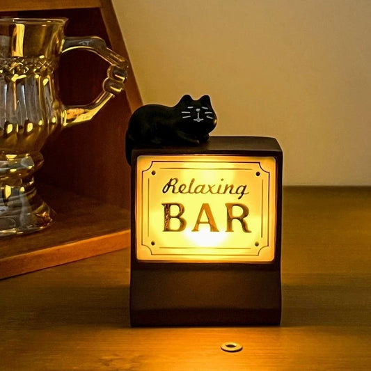 Creative Mini Refrigerator Sticker Convenience Store Magnetic Light Box Display Board with Luminous Light Box Model Ornament