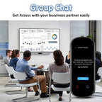 Z2 Instant AI Voice Translator Portable 3.1 inch Touch Screen Real Time Translator with Recording Photo for Travel Learn Meeting