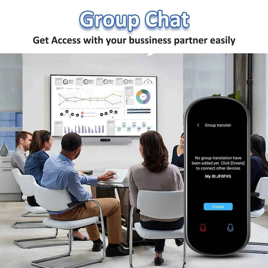 Z2 Instant AI Voice Translator Portable 3.1 inch Touch Screen Real Time Translator with Recording Photo for Travel Learn Meeting