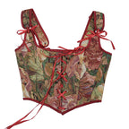 VISIVANEC Lolita Corset Tank Top Women's Slimming Bustier