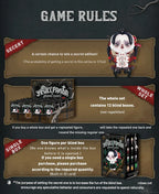 POP MART SKULLPANDA Addams Family Series Blind Box Mystery Box Guess Bag Toys Doll Cute Anime Figure Desktop Ornaments