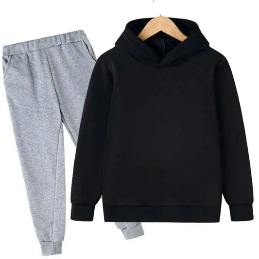 Autumn Fashion Brand Ronaldo Print Children Set Hoodie+Pants Suit 2pcs Set Kid Boy Girl Clothes Casual Football Player Tracksuit