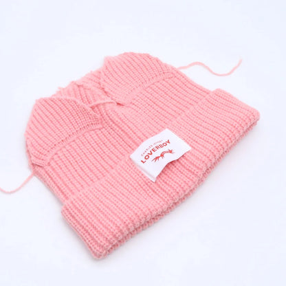 Long fox Ears Knitted Hat Men Women Rabbit Ear Warm Crochet Beanies Kpop Hip Hop Hat Winter Skullies Cap Y2k Christmas Gifty