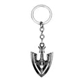 Metal Arrow Figure JoJo Bizarre Adventure Figurine Keychain Kujo Jotaro Pendant Chain Charms Key Ring Anime Jewelry Accessories