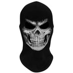 Ghost Skull Balaclava Full Face Mask for Cosplay & Cycling