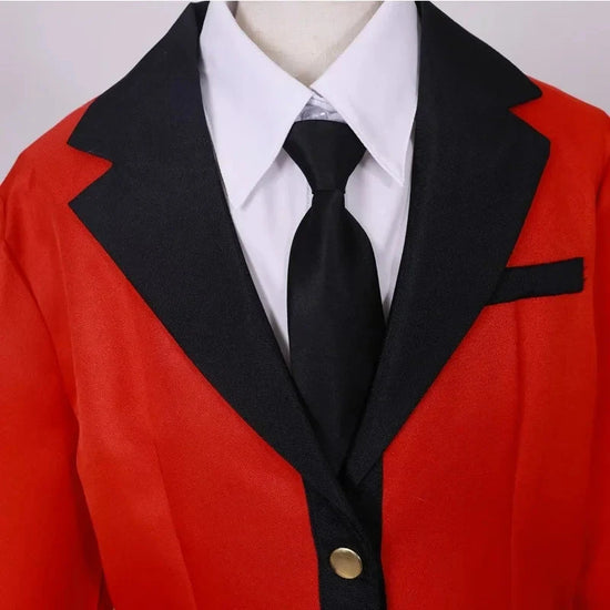 Anime Kakegurui Yomotsuki Runa Cosplay Costume JK School Girl Yumeko kishima Jacket Hoodie Coat Halloween Carnival Outfit SS69