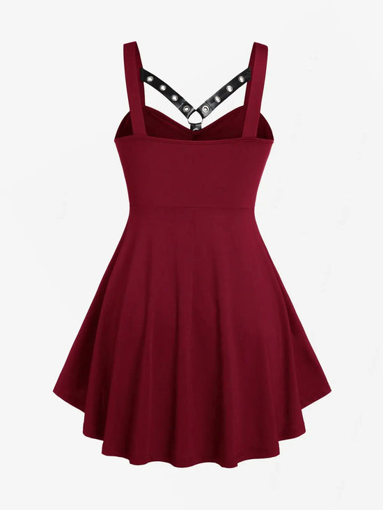 ROSE GAL Womens Plus Size Curve High Low Tank Tops Gothic Sleeveless Strap Tank Top SS69