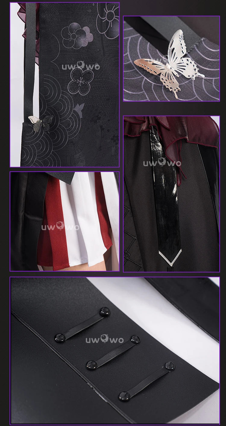 LAST BATCH UWOWO Game Genshin Impact Baal Raiden Shogun Detective Fanart Casual Cosplay Costume S-3XL Halloween Costume