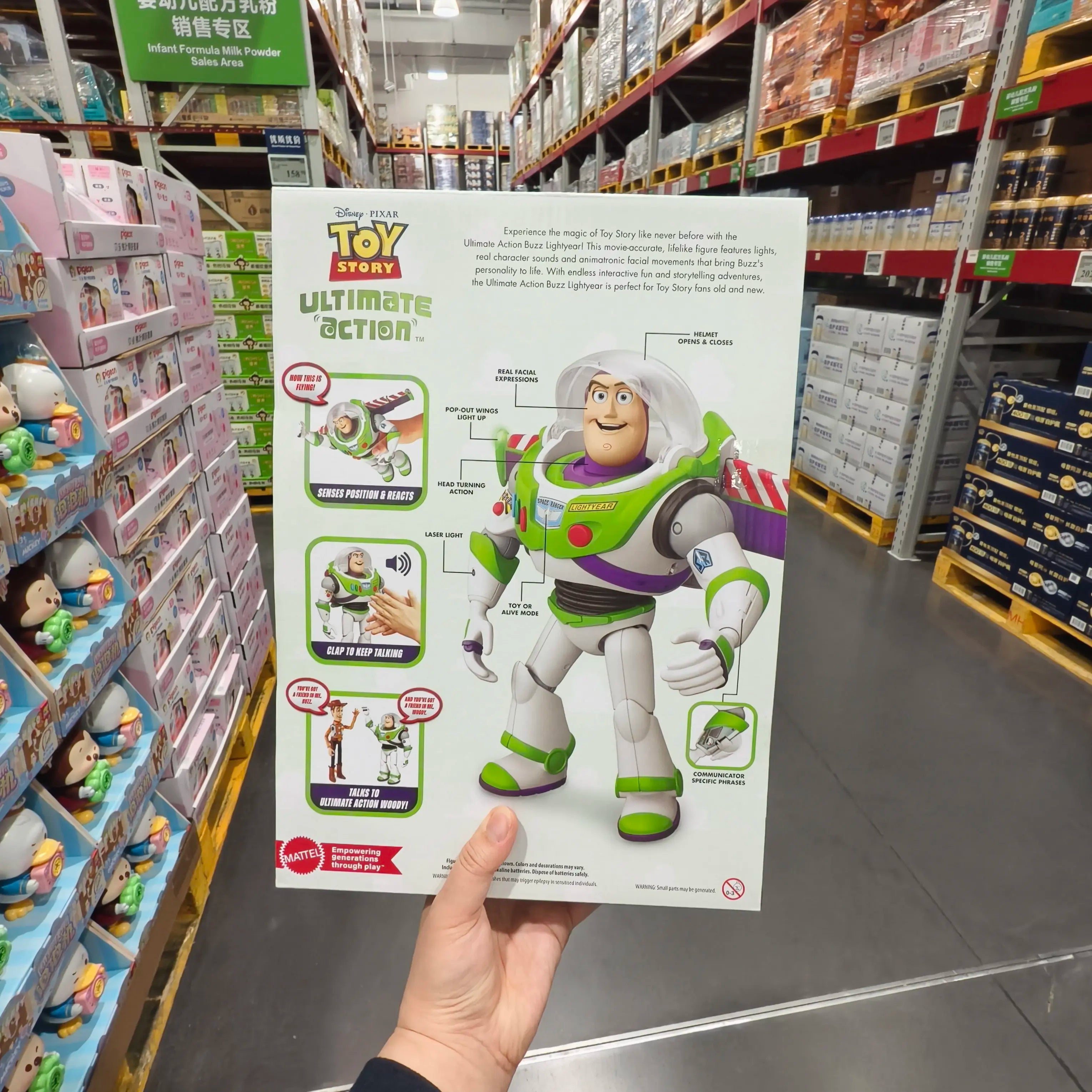 Disney Pixar Toy Story Talking Woody & Buzz Lightyear Action Figures