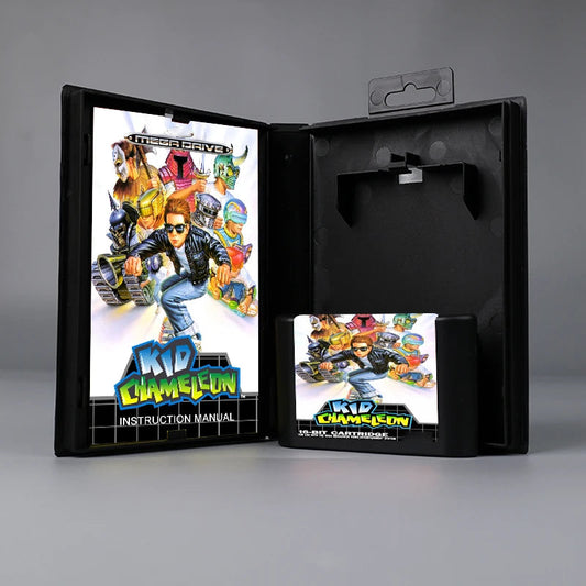 for Kid Chameleon 16bit retro game cartridge for Sega Genesis Megadrive video game consoles SS69 48.69 EUR game box manual