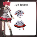 Kasane Teto Cosplay Costume Adult Carnival Uniform  Anime Halloween Party Costumes Masquerade Women Game