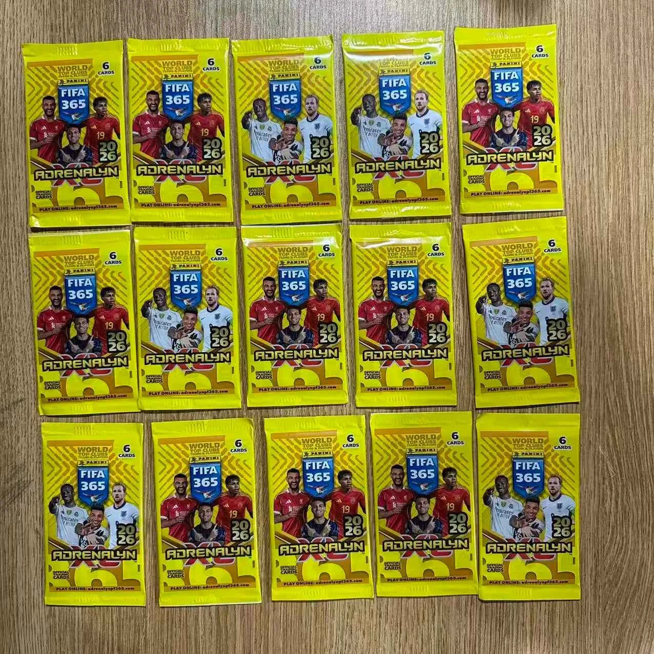 2026 Season Panini FIFA 365 Adrenalyn XL WORLD TOP CLUBS TEAMS PLAYERS Trading Collection Card Fan Gift