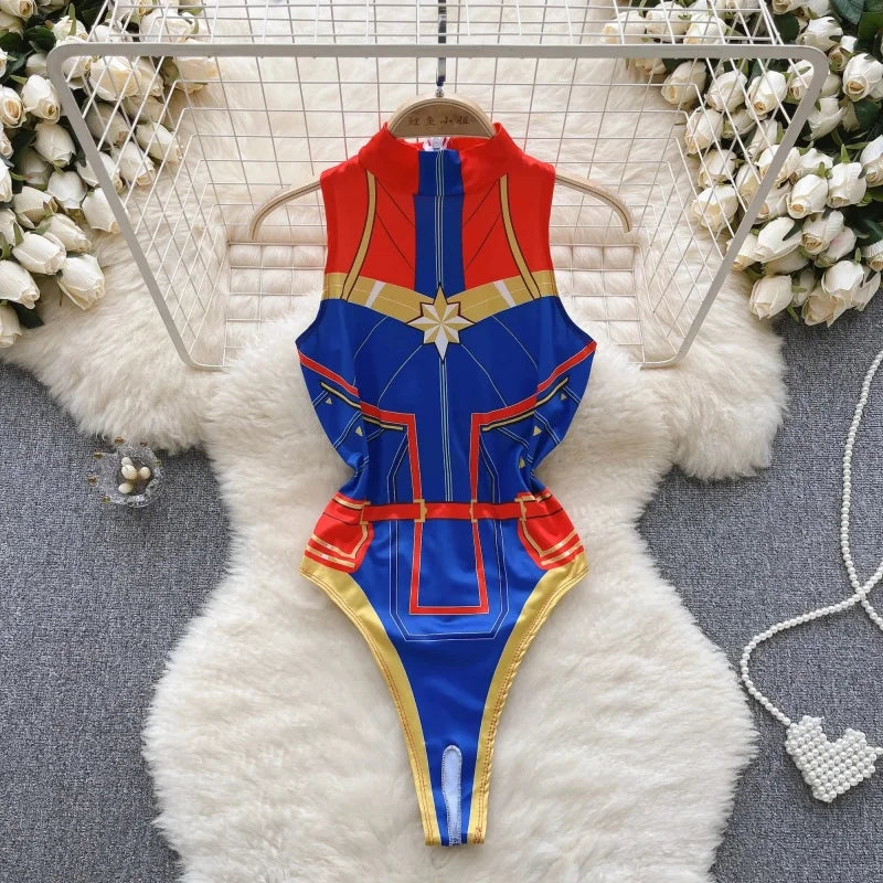 Women Hotsweet Sexy Drawstring Lace Up Design Halter Playsuits Fashion Transparent Bodysuits Slim Hollow Out Summer Rompers  New