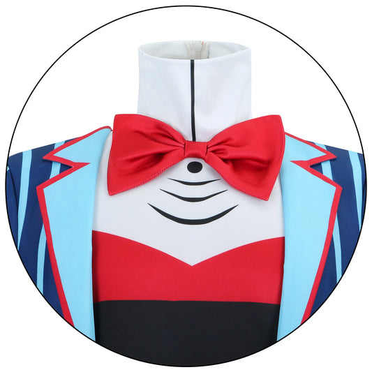 Vox Cosplay Costume Set - Hazbin Hotel Anime Uniform Coat and Pants