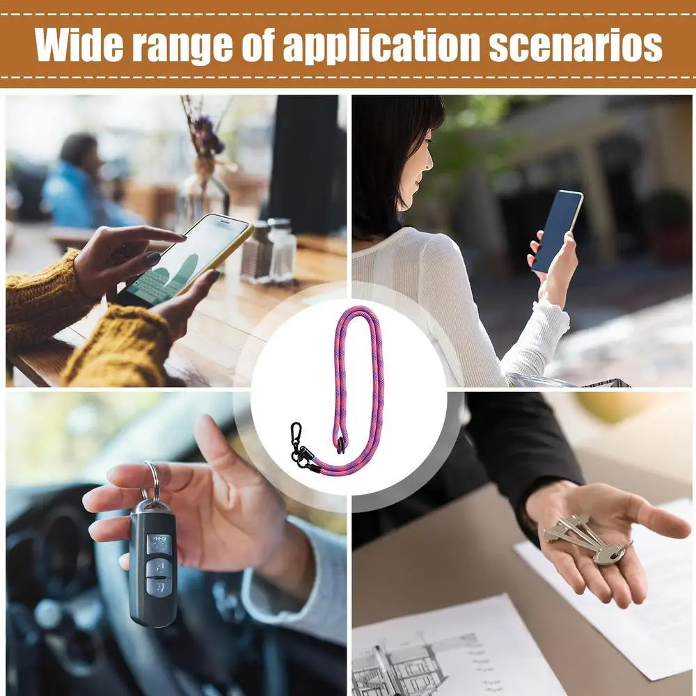 Cell Phone Lanyard Anti-Lost Cell Phone Neck Straps Phone Crossbody Lanyard Shoulder Neck Strap Smartphone Lanyard Phone Strap SS69