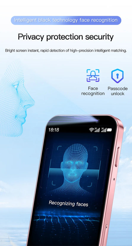 SERVO 16SE Mini Smartphone 16GB ROM Android 9.0 Wifi Dual SIM Standby Play Store 3G WCDMA 3.0