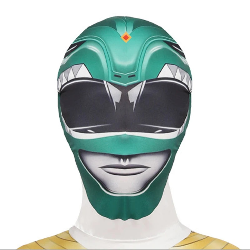 Samurai Sentai Shinkenger Cosplay Jumpsuit & Mask Set for Adults