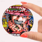 Anime JoJo Bizarre Adventure Soft Button Pin Round Metal Badge Lapel Pin Parts Gift Friends Kid Jewelry
