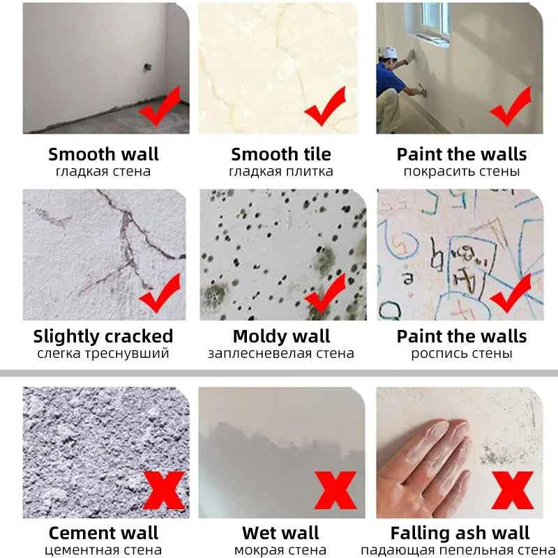 3D Self-Adhesive Wallpaper 70cm*1/5/10m Continuous Waterproof Brick Wall Stickers Living Room Bedroom Children's Room Home Decor