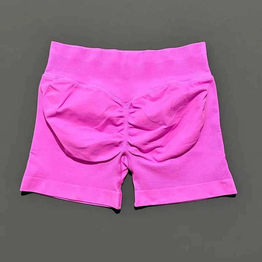 HISTELLO Impact Shorts 4.5" Women Fitness Sports Biker Shorts Low Waist Gym Short Workout Scrunch Butt Yoga Seamless Leggings