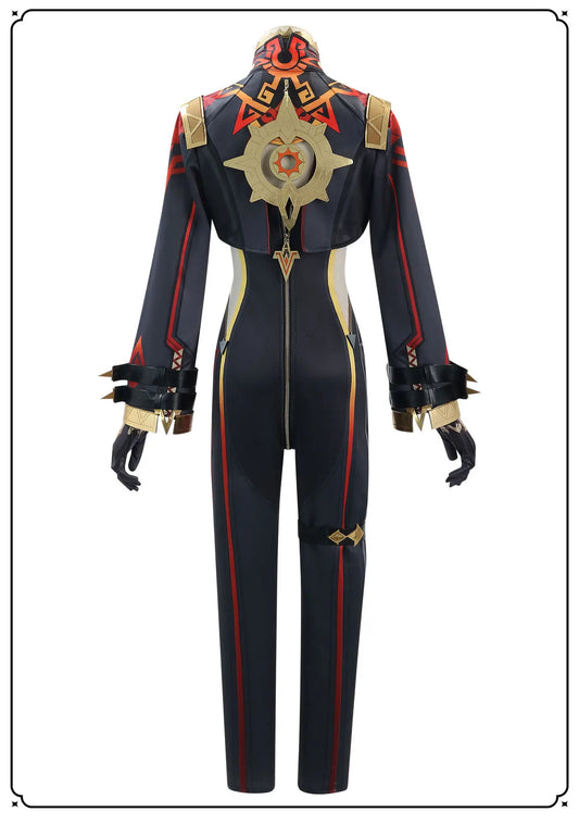 Mavuika Cosplay Costume Game Genshin Impact Uniform Earrings Sunglasses Pyro Archon Natlan God of War Halloween Party Women