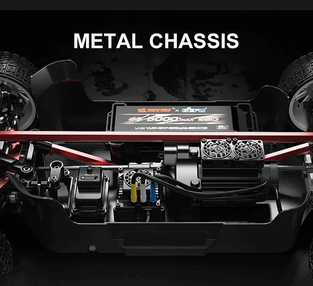 MJX 7303 1/7 RC Car 4WD HYPER GO Blushless Remote Contorl Car High Speed Drift Off-load RC Car For Gifts