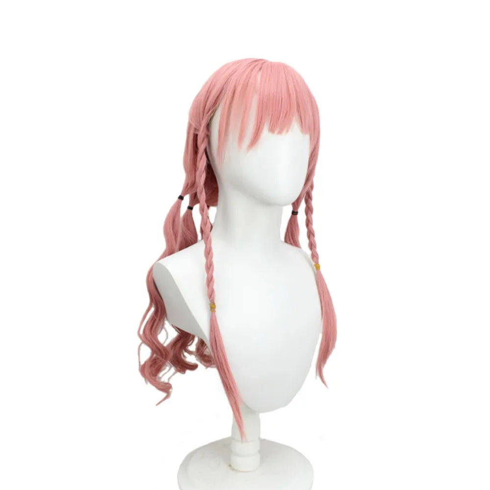 Hirose Yasuho JoJolion Cosplay Wig Pink Hair for JOJO Bizarre Adventure Anime