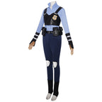 Zootopia Judy Hopps Police Uniform | Kids Adults Cute Cosplay Costume, Halloween Carnival Themed Party Outfit