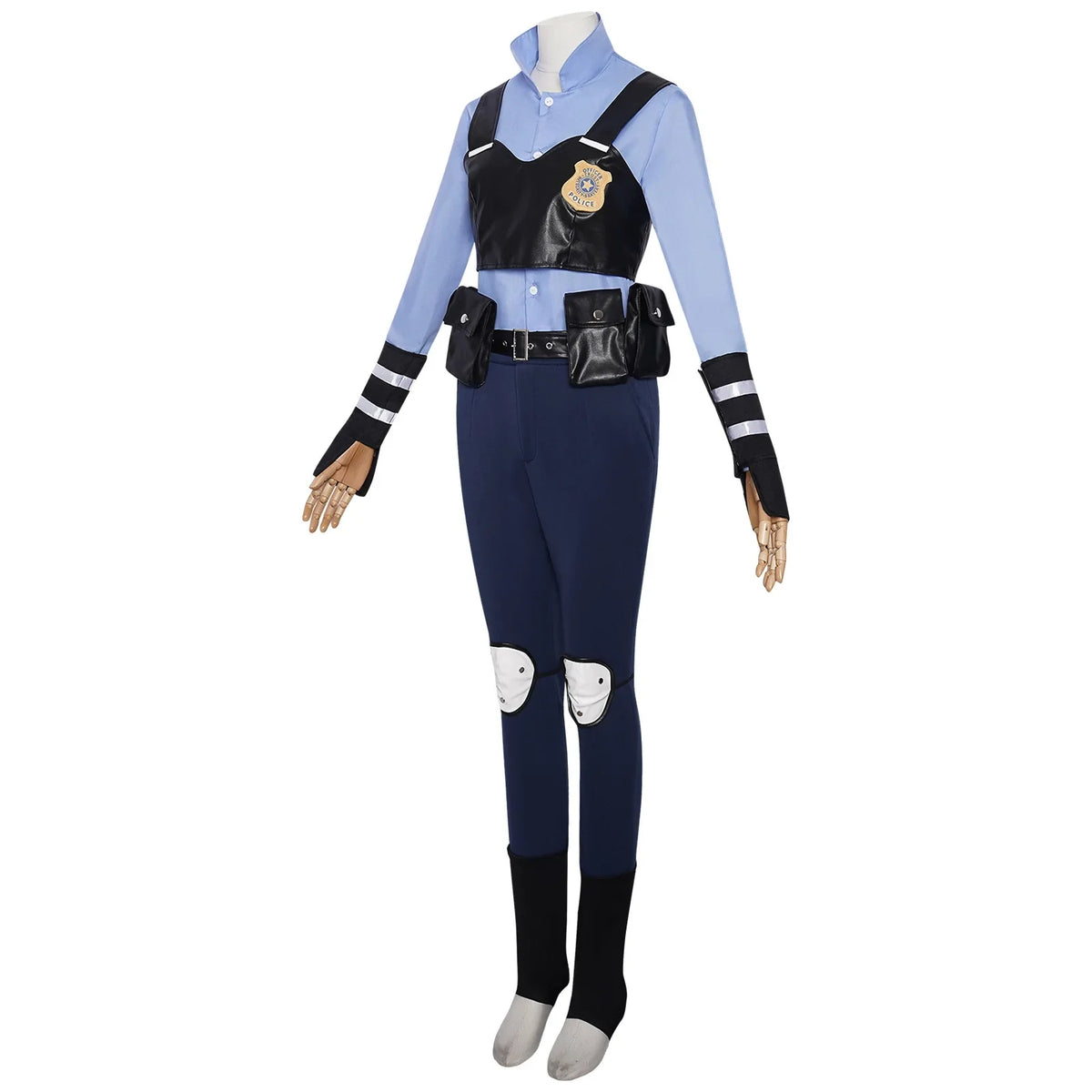Zootopia Judy Hopps Police Uniform | Kids Adults Cute Cosplay Costume, Halloween Carnival Themed Party Outfit