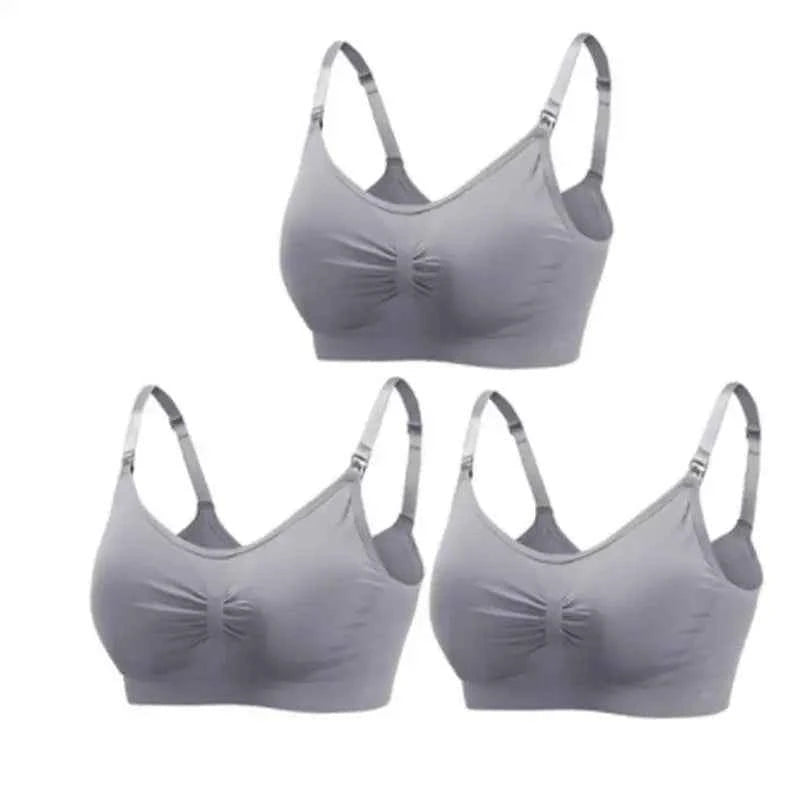 1/3pcs Breastfeeding Bras Maternity Nursing Bra for Feeding Nursing Underwear Clothes for Pregnant Women Wirefree Breathable Bra