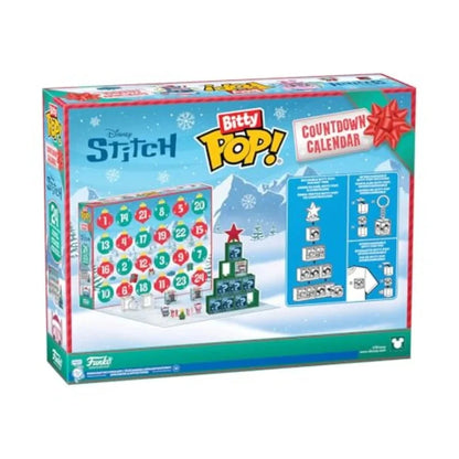 Funko Pop Bitty Countdown Calendar: Stitch Holiday 24 Days of Surprises Collectible Vinyl Mini Figures Mystery Box Gift Idea fo SS69