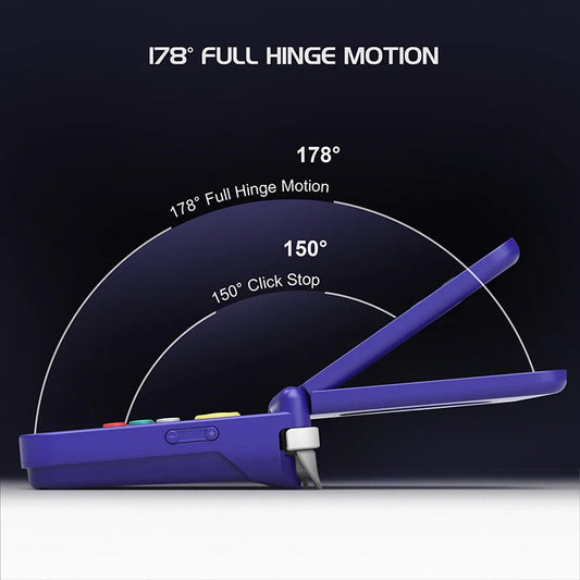 2025 Retroid Pocket Flip2 Retro Handheld Game Console Android13 5.5 Inch AMOLED Touch Screen Video Player Wifi Bluetooth PSP PS2