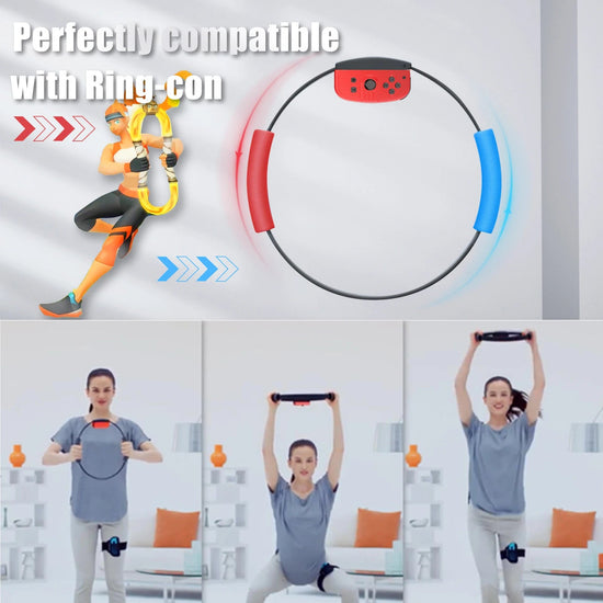 For Nintendo Switch/iOS/Android/PC Wireless Controller, Turbo Vibration Wake-up Handle For Fitness-ring BT Video Game Control SS69