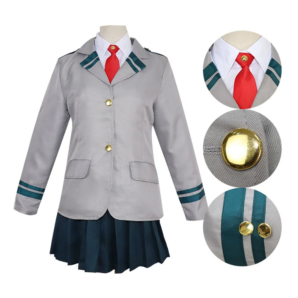 My Hero Academia Cosplay Costume Boku No Hero Academia Bakugou Katsuki Full Set School Uniform