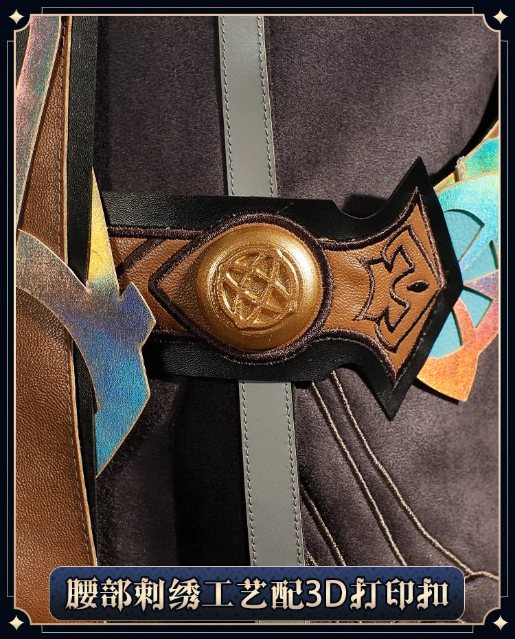 Genshin Impact Freminet Cosplay Costume Uniform Anime Chinese Style Halloween Costumes Role Play for Women Game SS69