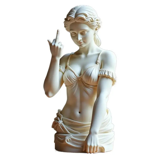 2025 Statue Of Vienna Goddess Funny Goddess Statue 3D Resin Craft Ornaments Unique Design Cultural Office Home Decoration