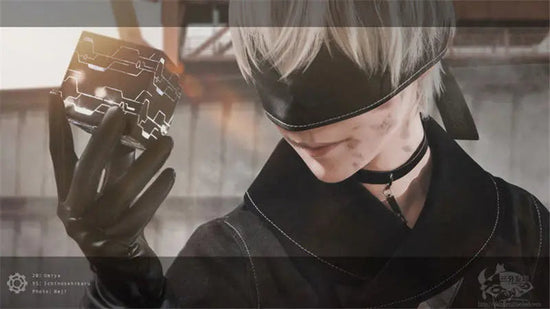 NieR Automata 9S 2B Cosplay Props White Light Black Box YoRHa No.9 Type S No.2 Type B Magic Cube SS69