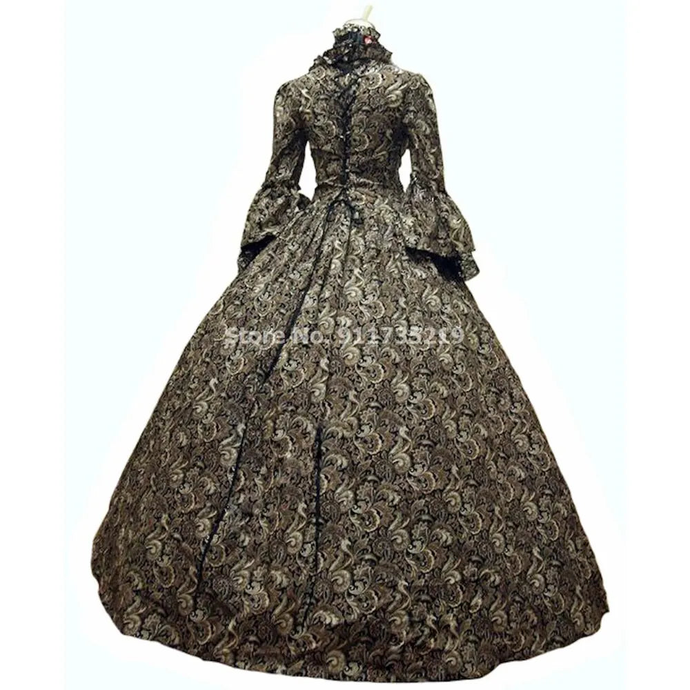 Victorian Masquerade Dresses for Women, Renaissance Dress, 18th Century, Baroque Rococo Marie Antoinette, Historical Clothing SS69