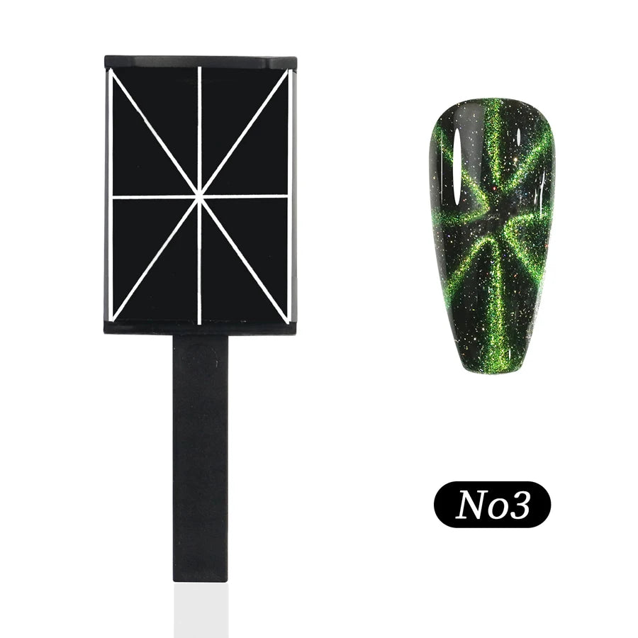 Nail Art Tools Cat Eye Magnetic Rod Powerful Heart-Shaped Magnet for Cateye Gel Polish Decoration SS69 5.69 03