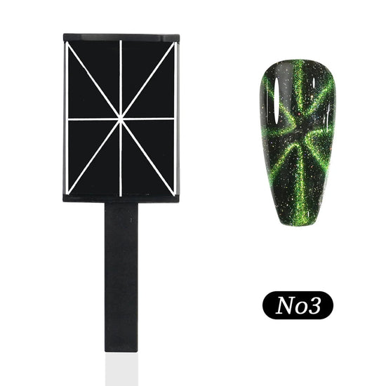 Nail Art Tools Cat Eye Magnetic Rod Powerful Heart-Shaped Magnet for Cateye Gel Polish Decoration SS69 5.69 03