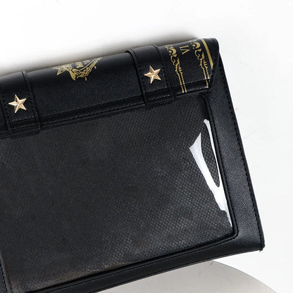SS69 Harajuku Vintage Shoulder Bag, Y2K Gothic Square Messenger Tote
