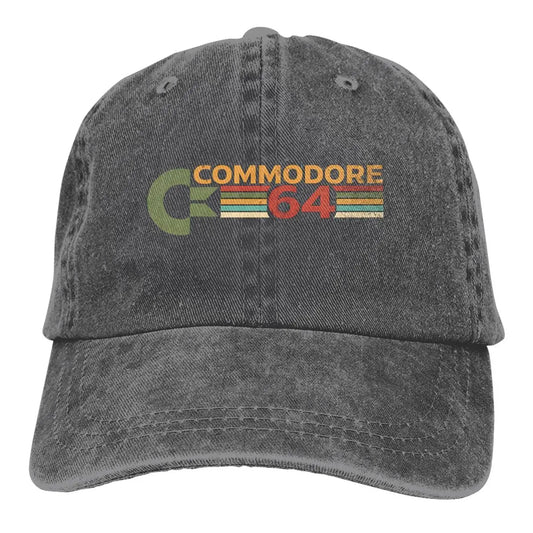 Commodore 64 Vintage Men and Woman's Baseball Caps Adjustable Casual Cotton Sun Hats Unisex Dad Hats SS69 18.69 Deep Heather / One Size