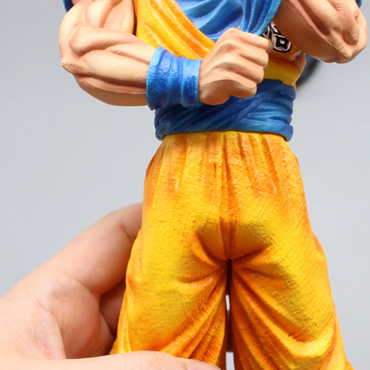 32cm Dragon Ball Z Son Goku Vegeta Anime Action Figures Super Saiyan Pvc Collection Model Doll Statue 2pcs/set Toy For Kids Gift SS69