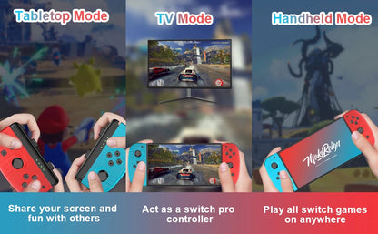 For Nintendo Switch/iOS/Android/PC Wireless Controller, Turbo Vibration Wake-up Handle For Fitness-ring BT Video Game Control SS69